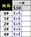 日本轉環(A)-入數